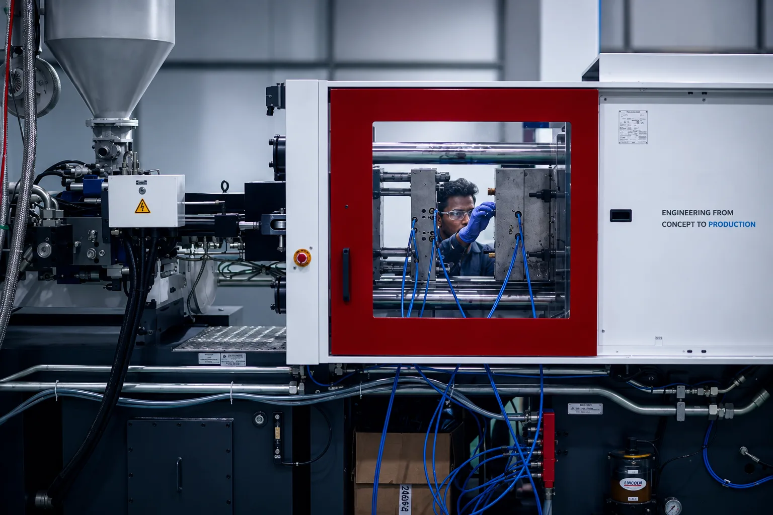 Plastic component manufacturing